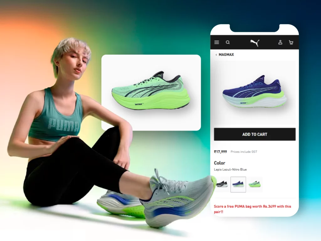 Team collaboration interface from the Puma project, reflecting Crombie’s agile development process and customized eCommerce platform delivery.