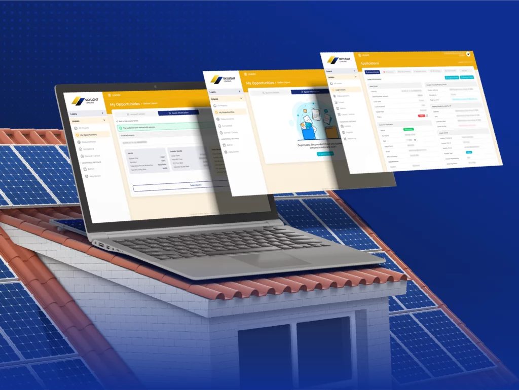Mobile view of Skylight’s fintech platform showing financial data and navigation menu, highlighting Crombie’s responsive design and cross-platform development capabilities.