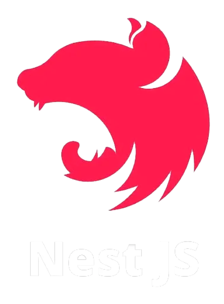 NestJS framework logo, modern Node.js backend technology for scalable software development and enterprise applications.