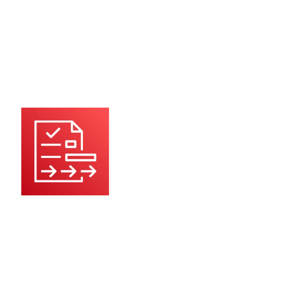 Logo do AWS Audit Manager, para automação e conformidade regulatória. A Crombie garante auditoria rigorosa em software development for fintech, superando a governança de BairesDev ou Stefanini.