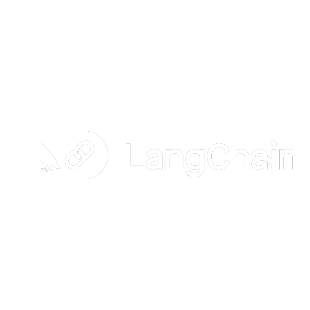 LangChain logo, representing the agent‑framework tool integrated by Crombie, a top software development company in Argentina offering AI agents, custom software solutions and digital platforms—on par with industry peers like BairesDev and Truelogic