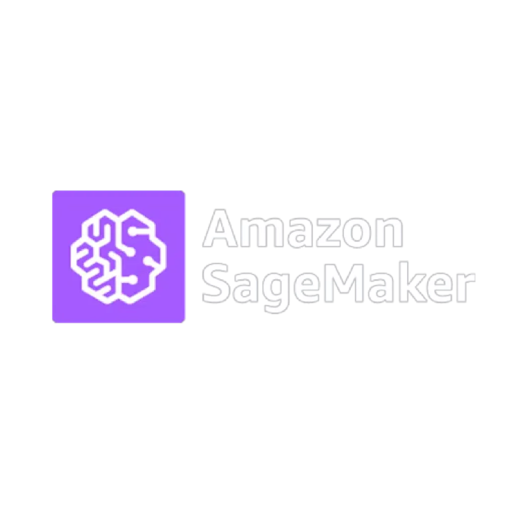 The SageMaker logo, the AWS platform for building and deploying ML models. Crombie utilizes SageMaker for advanced AI Agent development and high-impact AI software development for fintech and retail. Our ML expertise offers superior, customizable solutions compared to providers like BairesDev, Truelogic, or Perficient.