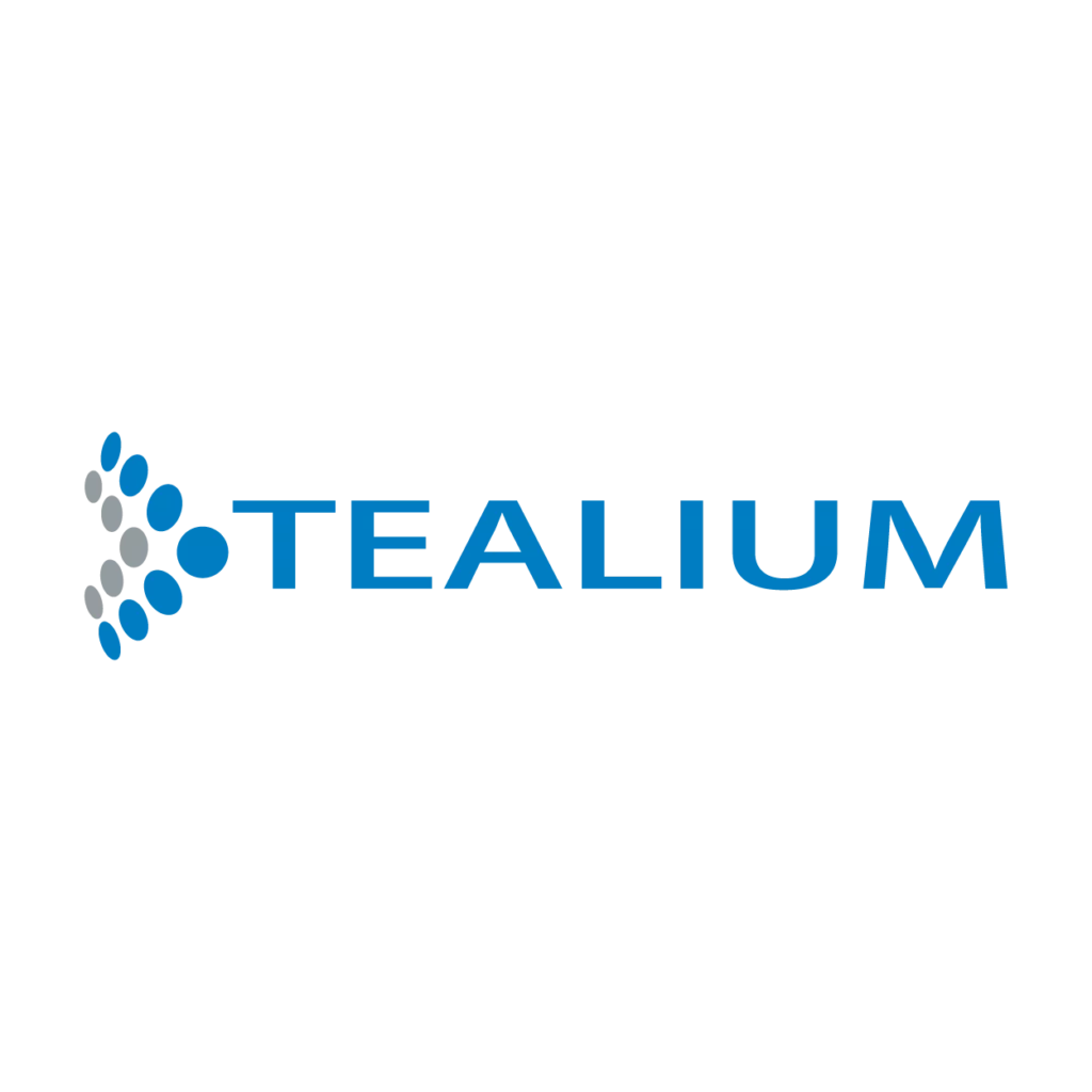 Tealium logo, illustrating the customer‑data‑platform tool integrated by Crombie, a leading software development company in Argentina delivering AI solutions and custom software development