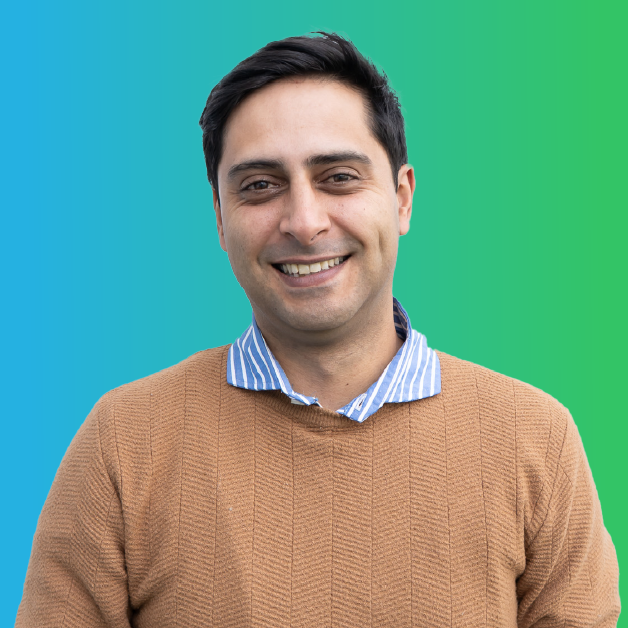 Professional portrait of Gabriel Romero, Fintech Vertical Manager at Crombie, specializing in fintech, Web3, payment infrastructure, and AI strategy