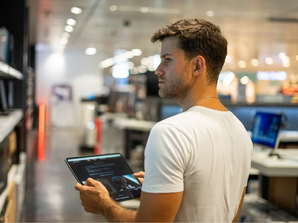 A detailed graphic or interface element from the elit e-commerce platform, showcasing streamlined operations.